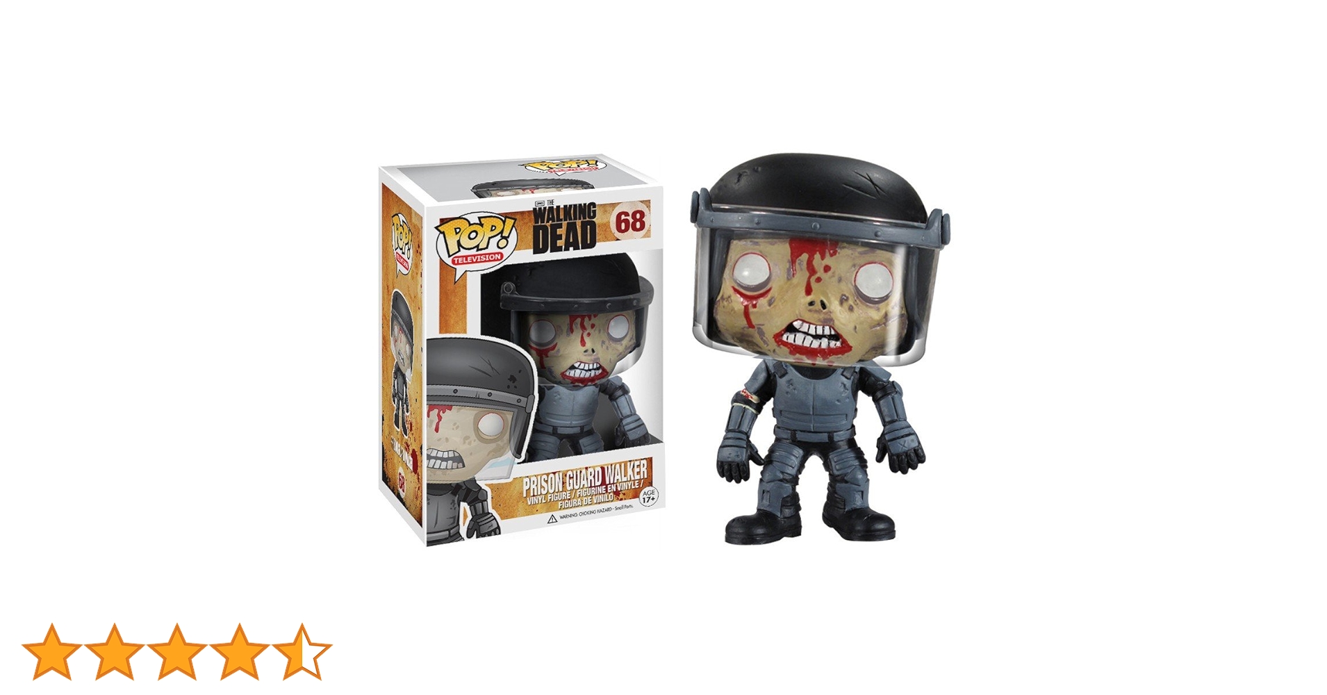 ウォーキングデット funko pop フィギュア Funko POP Television Walking Dead: Prison Guard Zombie Vinyl